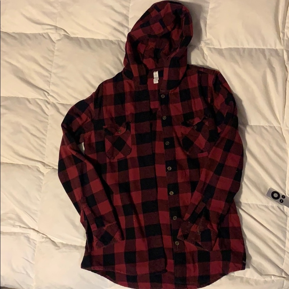 Hooded Flannel